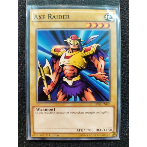 thẻ bài yugioh AXE RAIDER
