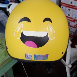 Nón bảo hiểm icon cảm xúc