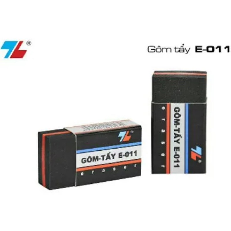 Gôm tẩy đen Thiên Long E-011 CHÍNH HÃNG