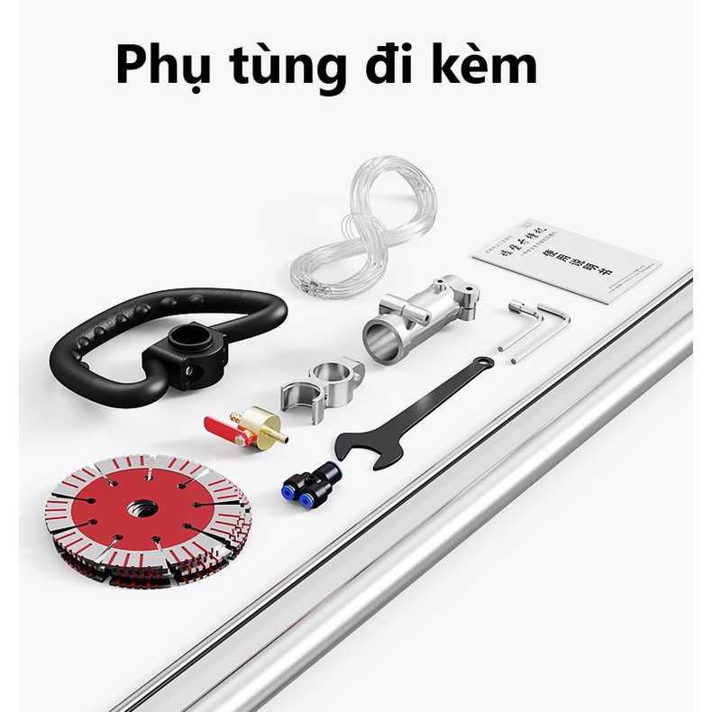 Máy cắt rãnh tường đeo lưng 5 lưỡi thế hệ mới new 2022