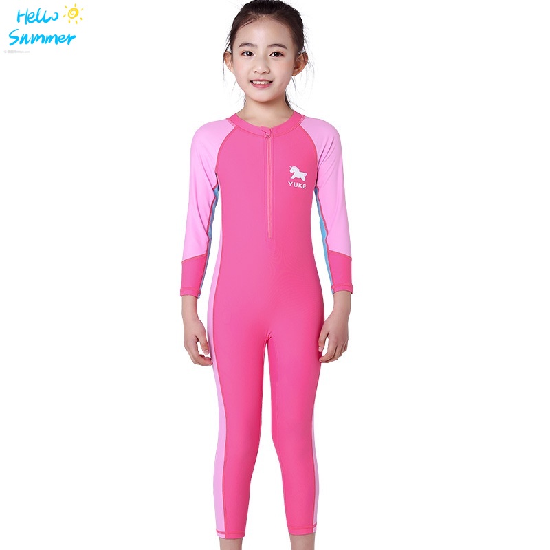 Đồ Bơi Một Mảnh Phong Cách Hàn Quốc Thời Trang Cho Bé Gái