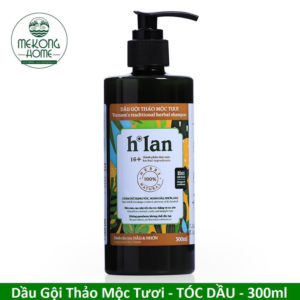 Dầu Gội Thảo Mộc Tươi H*LAN - Tóc Dầu - 300ml