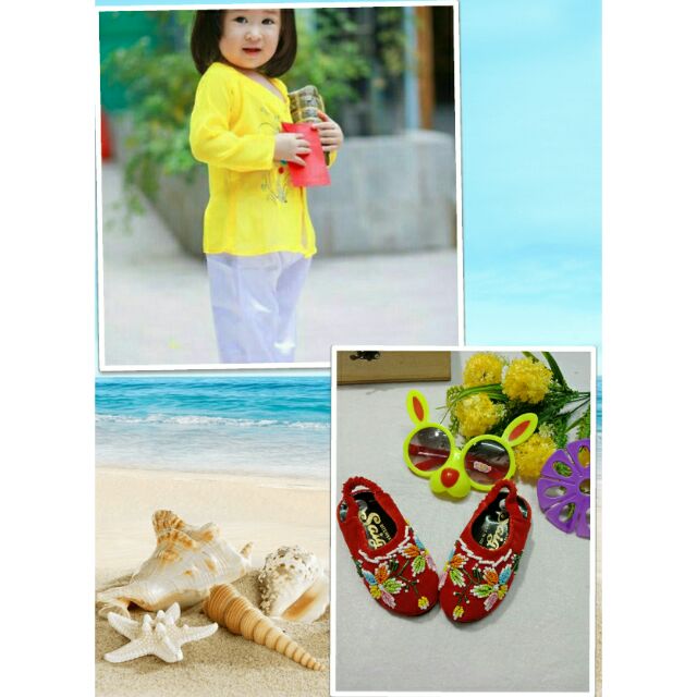 Combo bộ bà ba và đôi hài