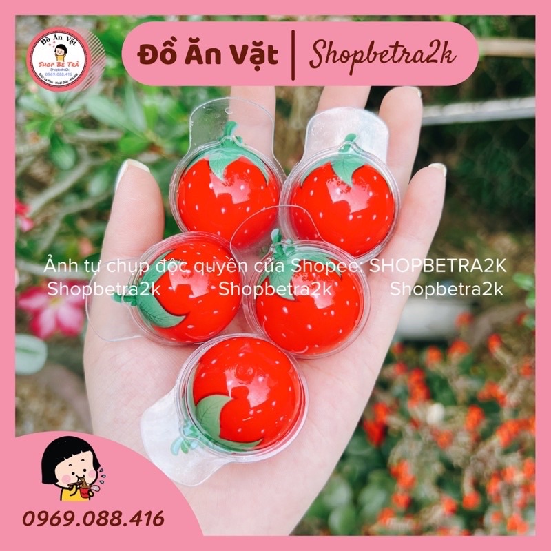 Kẹo trái cây các hình có nhân