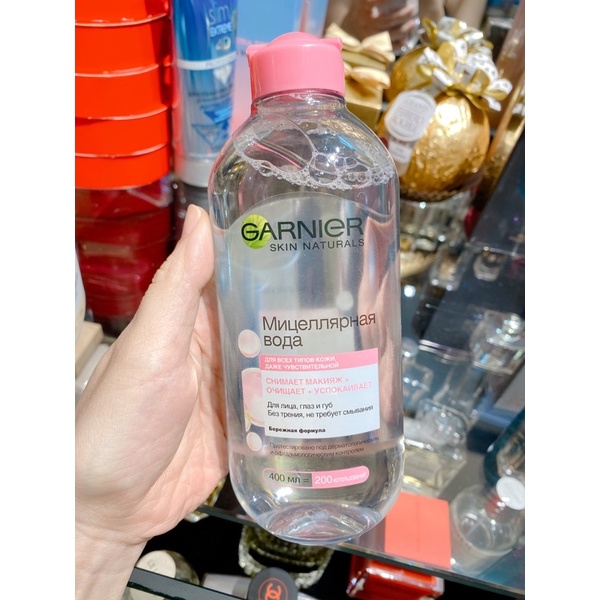 Tẩy trang Garnier 400ml bản Nga | BigBuy360 - bigbuy360.vn