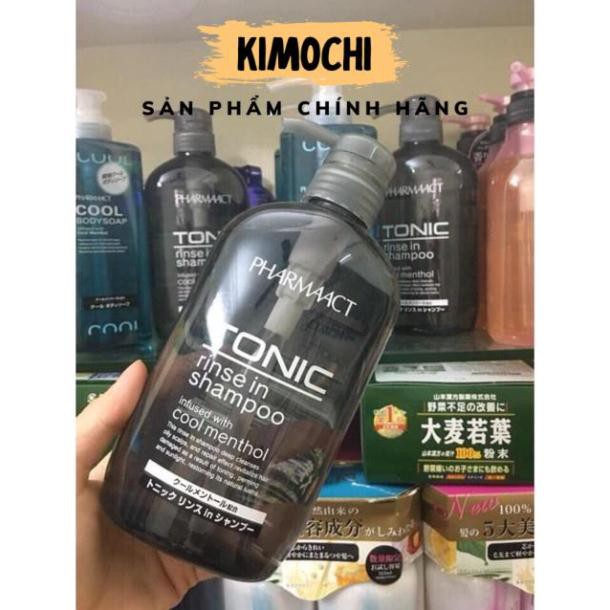 DẦU GỘI ♥𝑭𝑹𝑬𝑬𝑺𝑯𝑰𝑷♥ DẦU GỘI DÀNH CHO NAM TONIC PHARMAACT 600ML NHẬT BẢN