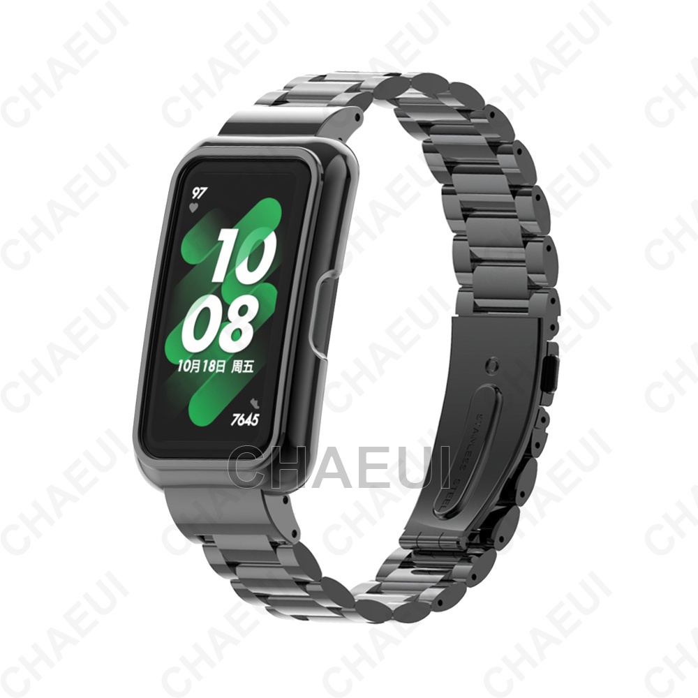 Dây Đeo Inox Cho Đồng Hồ Thông Minh Huawei Band 8 7 6 / Honor Band 6