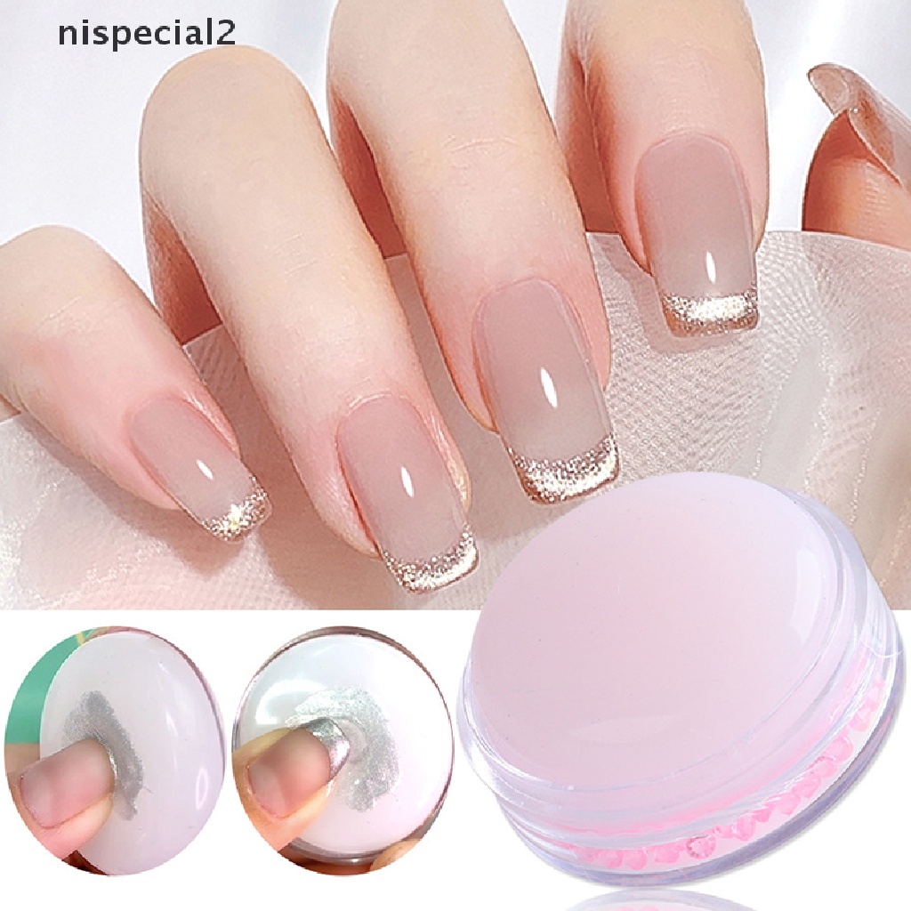 [nispecial2] 2022 New French Nail Design Nail Stamper Silicone Head Manicure Gel Polish [new]