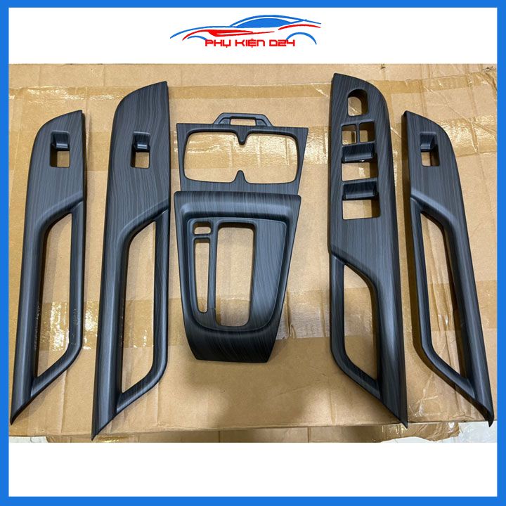 Bộ ốp nội thất Ertiga 2019-2020-2021-2022 vân đá nhựa ABS trang trí làm đẹp nội thất ô tô