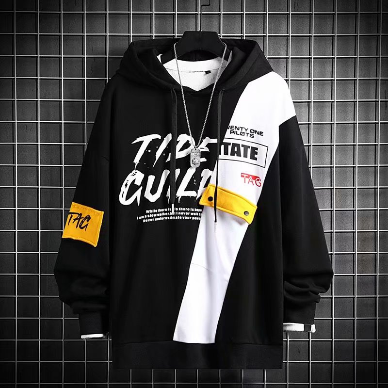 2020 Korean fashion long sleeve hoodie for men