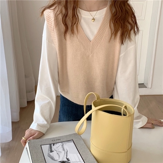 Áo Ghile Ngắn Cổ V