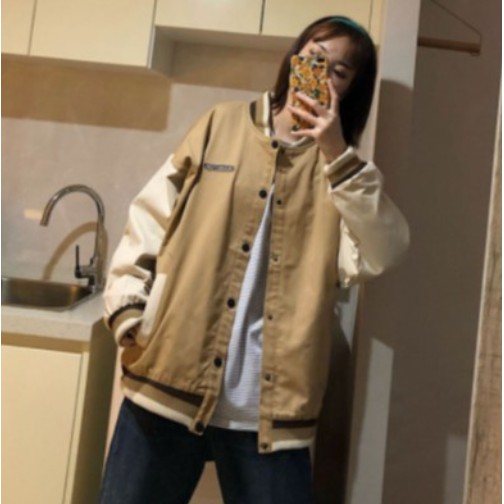 Áo Bomber bóng chày nam nữ thêu chữ thời trang | BigBuy360 - bigbuy360.vn