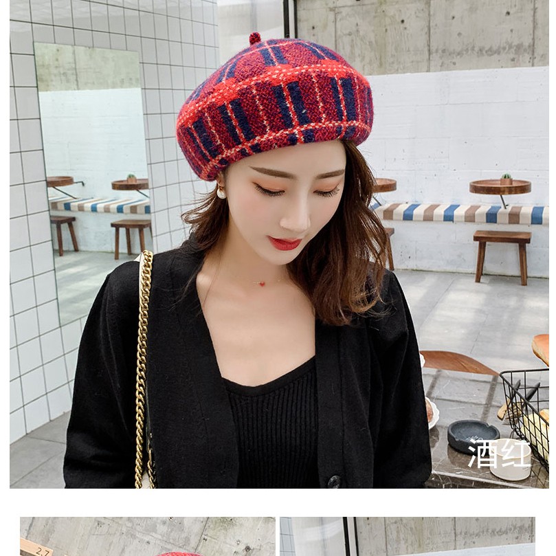 Mũ Nồi Nữ Chất Vải Dạ Họa Tiết Thổ Cẩm Cao Cấp Hot Trend
