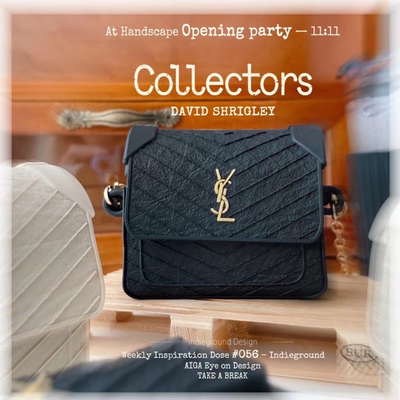 Case Airpod 1/2/pro Hình Túi Xách Y S L