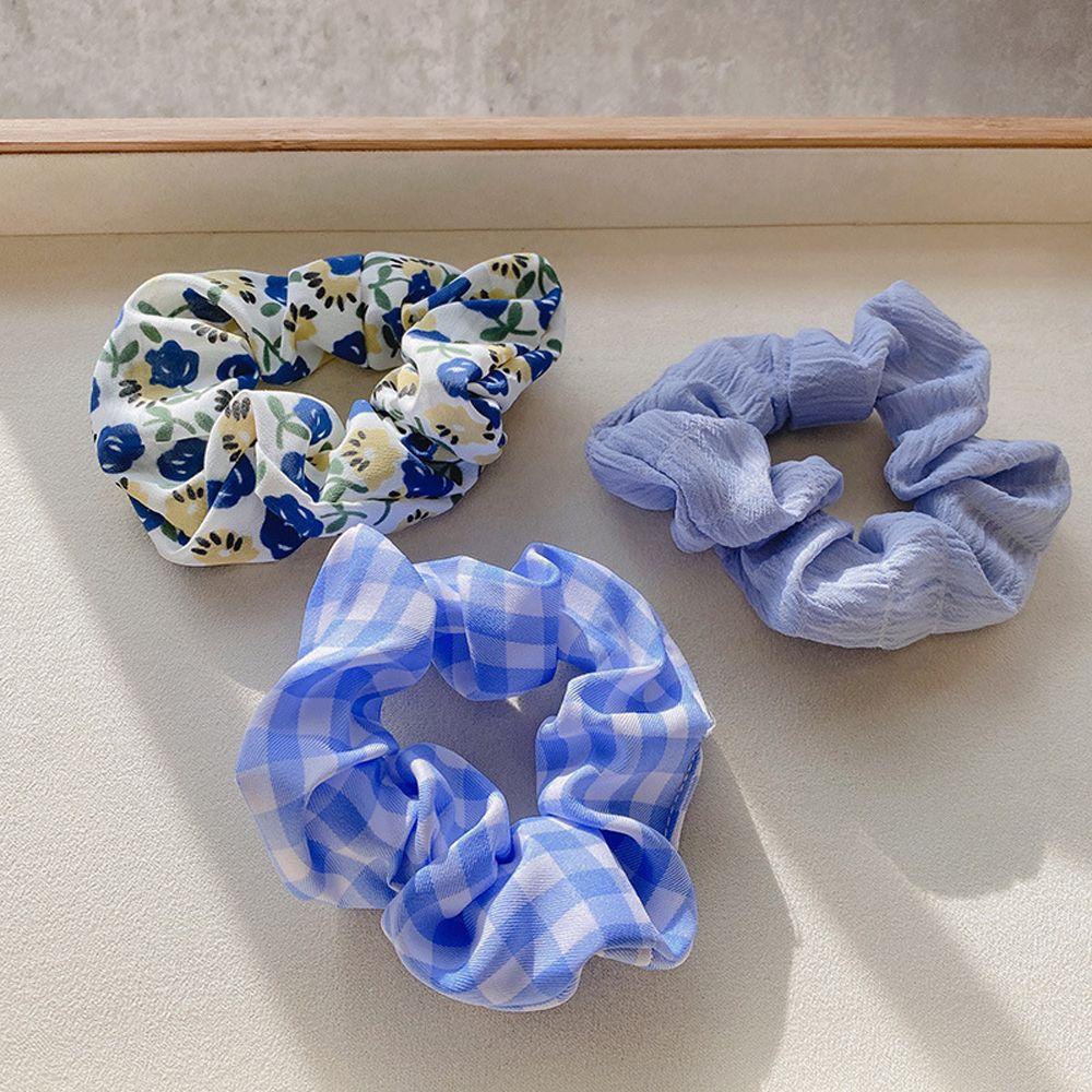 NICKOLAS Dây Cột Tóc Cao Su Thời Trang Mùa Hè Pháp Cổ Điển Ngọt Ngào Cho Nữ