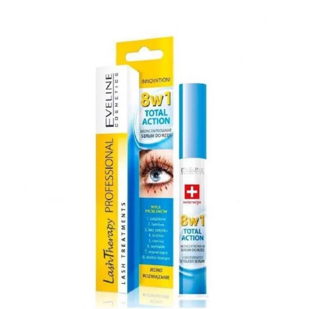 Huyết Thanh Dưỡng Dài Mi Eveline 8 In 1 Total Action Concentrated Eyelash Serum 10ml