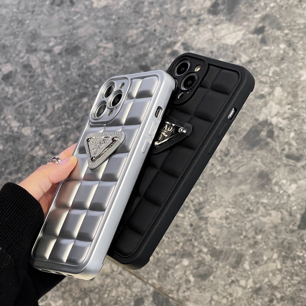 Ốp Điện Thoại Mềm Hình Prada Cho iphone 14 14 pro 14 plus 14 pro max x xr xsmax 11 proamx 12 proamx 13proamx