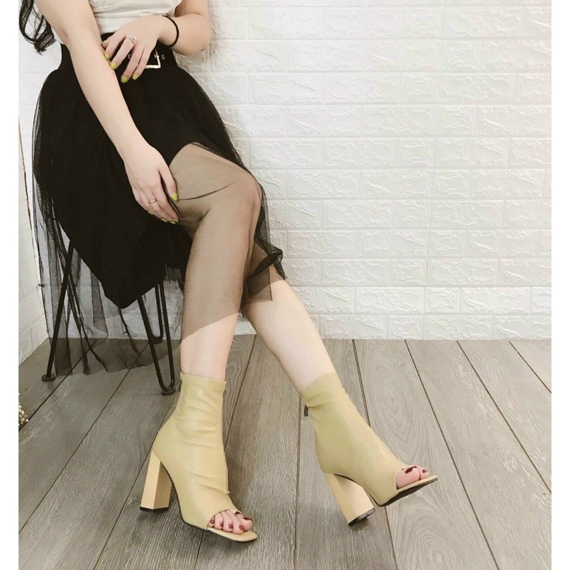 Boot hở mũi sang chảnh