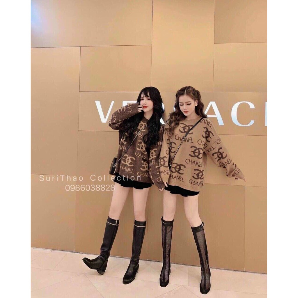 Áo len họa tiết siêu hot_Xưởng May Quang Anh