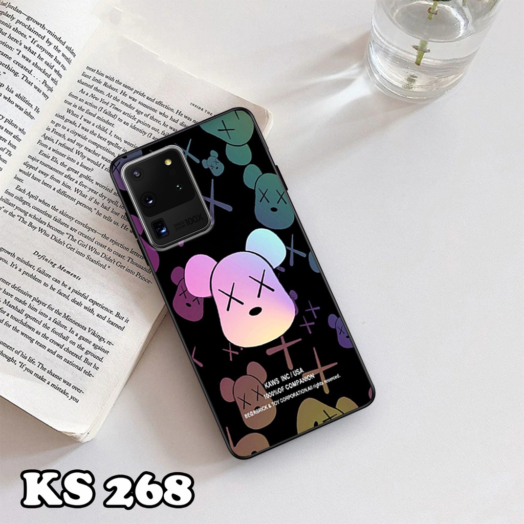 Ốp lưng Samsung S20 - S20 Plus - S20 Ultra - S2- FE - Ốp Samsung in hình Gấu B.Ŗİ.ÇK - Lưng nhám viền TPU cao cấp