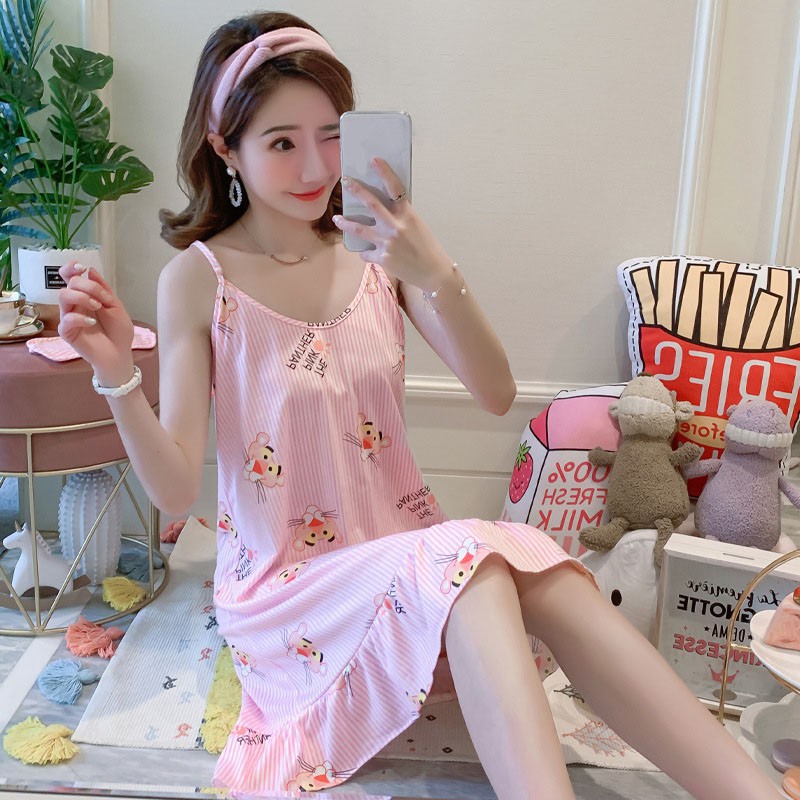 Đầm ngủ dây sát nách thiết kế quyến rũ cho phái nữ | BigBuy360 - bigbuy360.vn