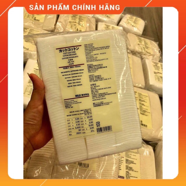 Bông tẩy trang MUJI
