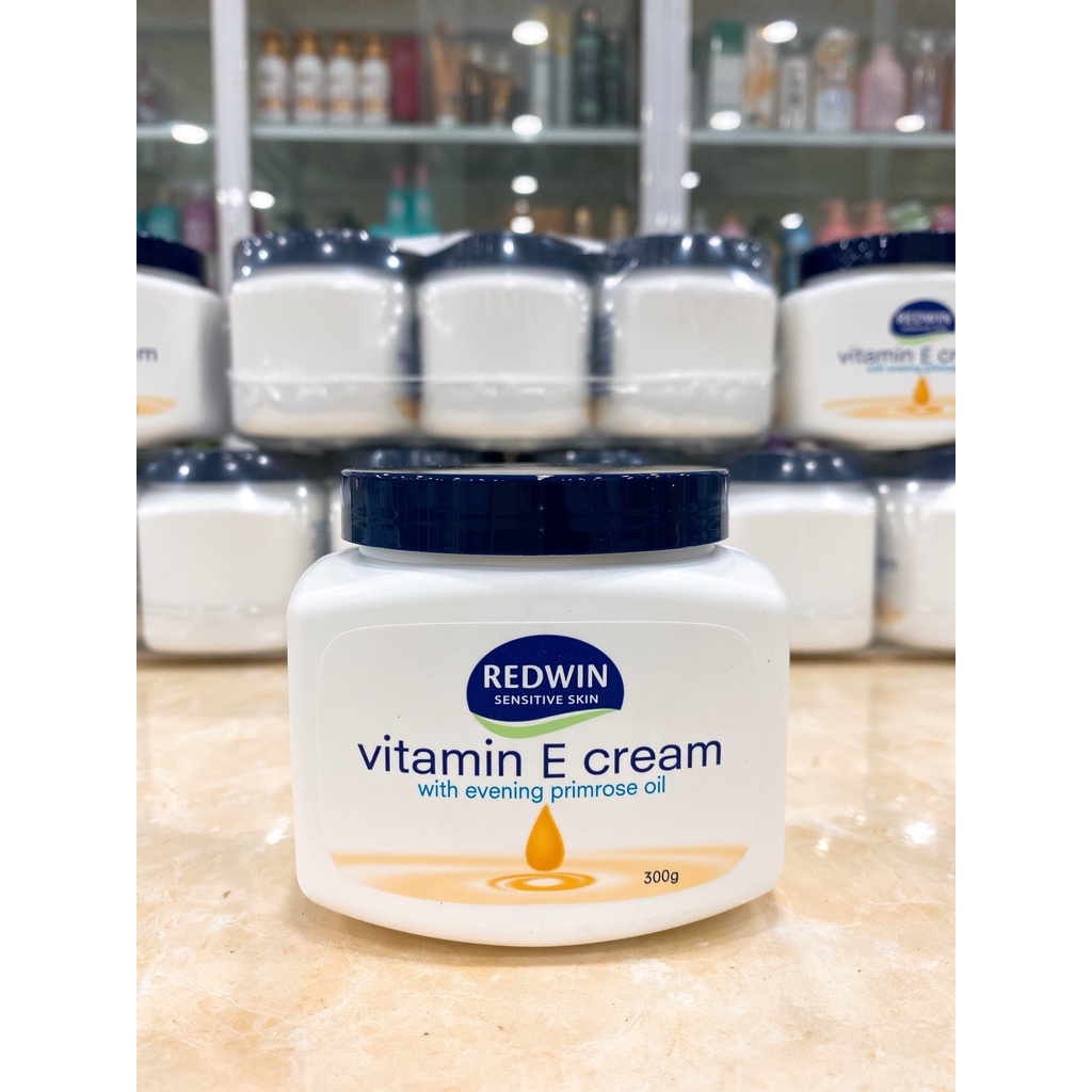 Kem Dưỡng Ẩm Da Mềm Mịn Redwin Vitamin E Cream Úc 300g