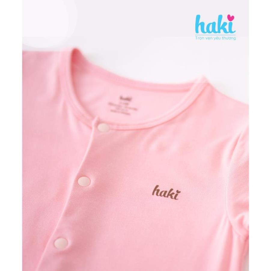 Shop Mẹ Lisa  [] Bộ bodysuit dài tay vải sợi tre (Bamboo) chính hãng HAKI -BB007 | BigBuy360 - bigbuy360.vn