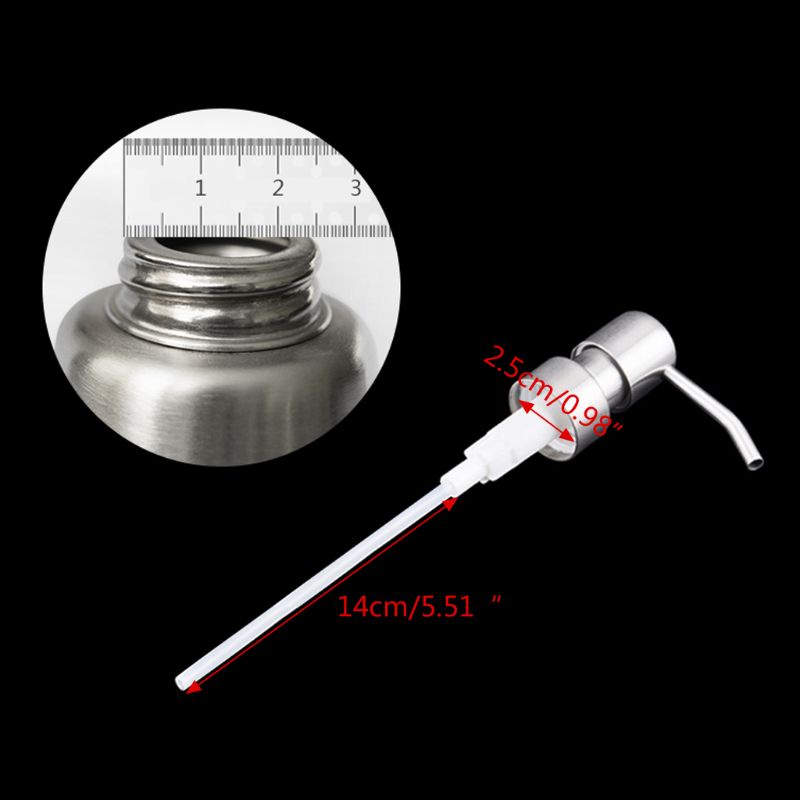 Đầu Nhấn Bơm Xà Phòng Bằng Thép Không Gỉ Thay Thế Tiện Dụng