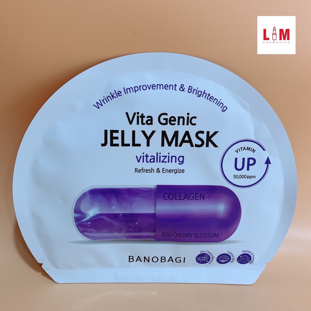 Mặt nạ BANOBAGI Vita Geic Jelly Mask Vitamin [Chính Hãng]