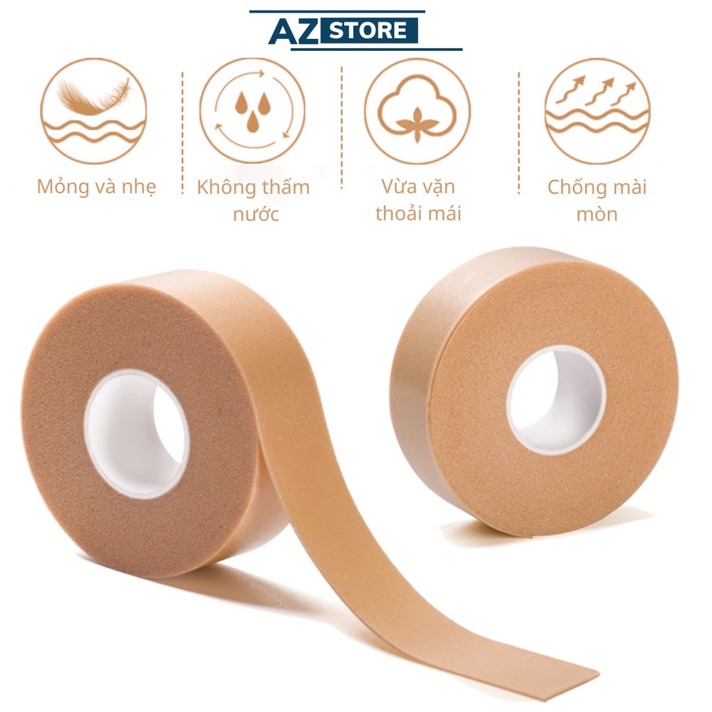 Cuộn băng keo dán gót chân chống trượt dài 5M - AZ Store