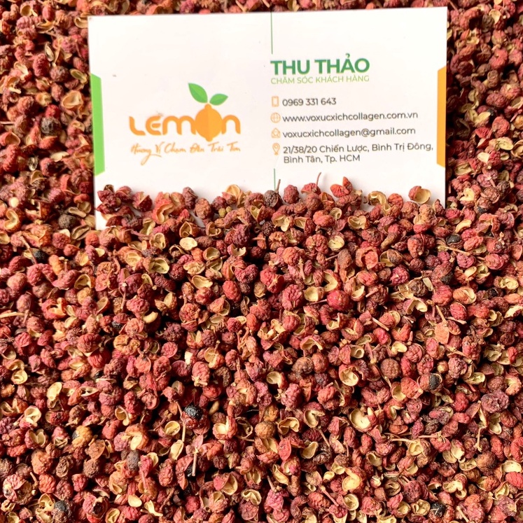 [20g-100g] Xuyên tiêu đỏ - Hoa tiêu đỏ Tứ Xuyên cay tê LOẠI 1 dùng nấu lẩu, làm gà ủ muối hoa tiêu