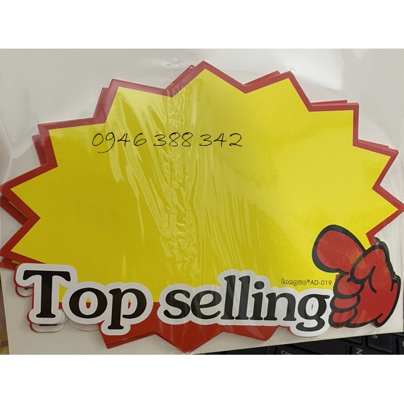 Giấy Sale, New, Hot, Promotion, Giấy ghi giá sản phẩm, bảng ghi giảm giá sp