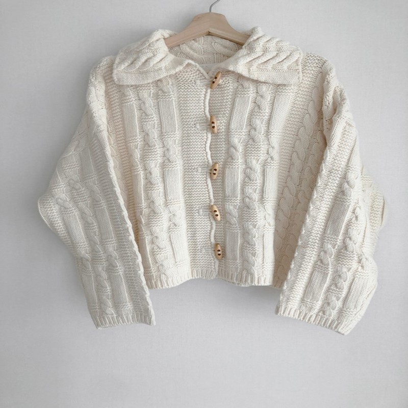 [CÓ SẴN] ÁO KHOÁC CARDIGAN LEN THỪNG NÚT GỖ ULZZANG | BigBuy360 - bigbuy360.vn