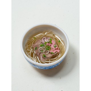 mô hình Phở Bò Miniature bằng đất sét kích thước 4,5 cm