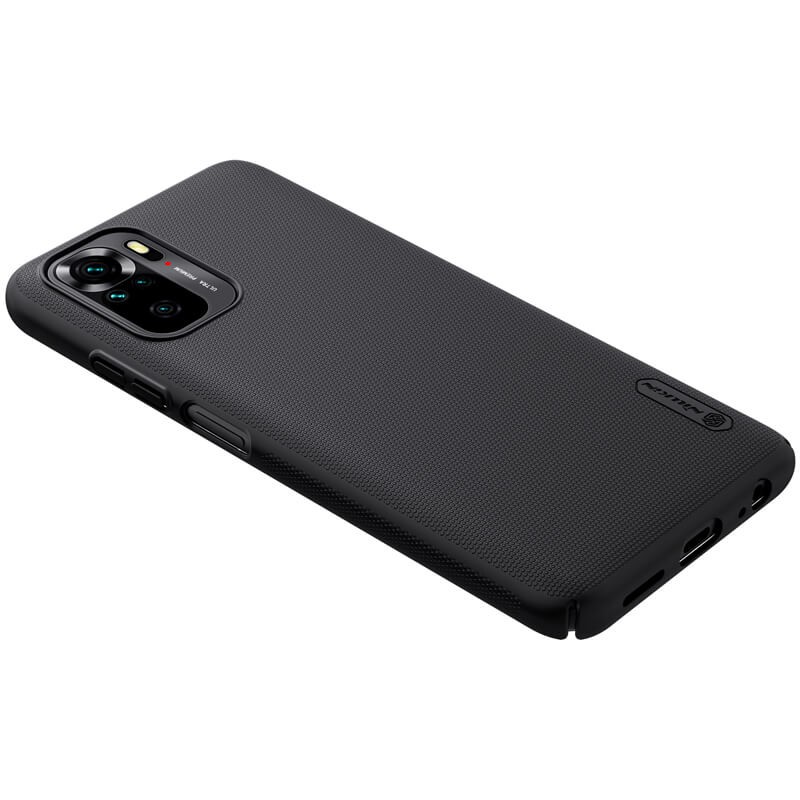 Ốp Lưng Nillkin Xiaomi Redmi Note 10 4G, Redmi Note 10S ốp cứng, đen,chống bám vân tay