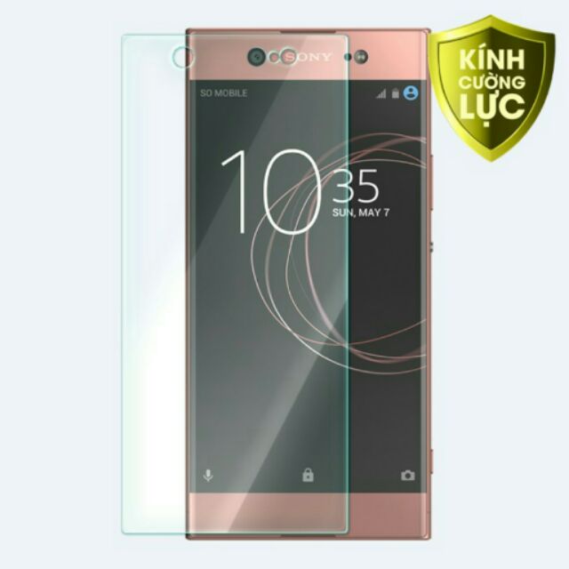 bộ 3 Dán kính cường lực Sony xperia XA1
