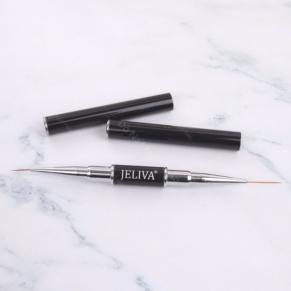 Cọ vẽ nail 2 đầu Jeliva LADURA