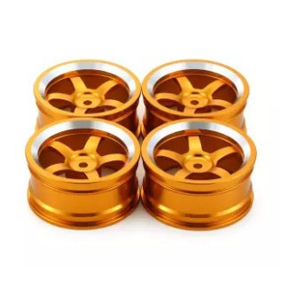 4 Mâm nhôm CNC cho RC 1/10 On-Road Drift Traxxas HSP Tamiya HPI Kyosho RedCat SAKURA