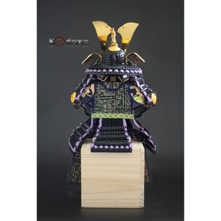 Búp bê Samurai , búp bê Nhật Bản .  Y5 TÍM ĐEN