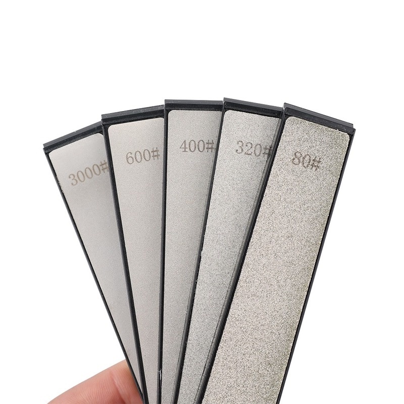 Đá Mài Dao Kéo Bằng Thép Không Gỉ Phủ Kim Cương Đa Năng Siêu Bền