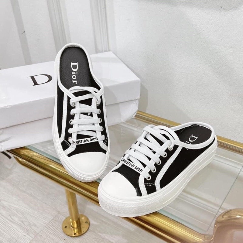 Giày Sục Di.or Trắng Đen | BigBuy360 - bigbuy360.vn