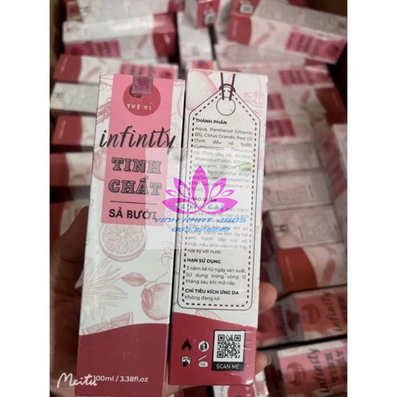 0[Chính hãng Mẫu Mới] Tinh Chất Sả Bưởi Tuệ Vi Infinity kích mọc tóc