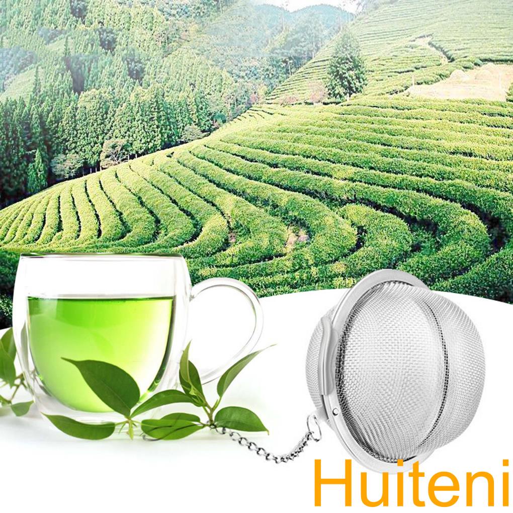 Stainless Steel Tea Ball Strainer Mesh Infuser Filter【Huiteni】