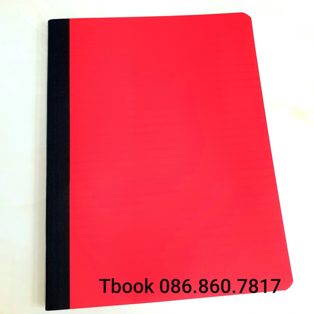 Sổ dán gáy ghim bìa nhựa x3 140 - 160tr đồng giá 10k