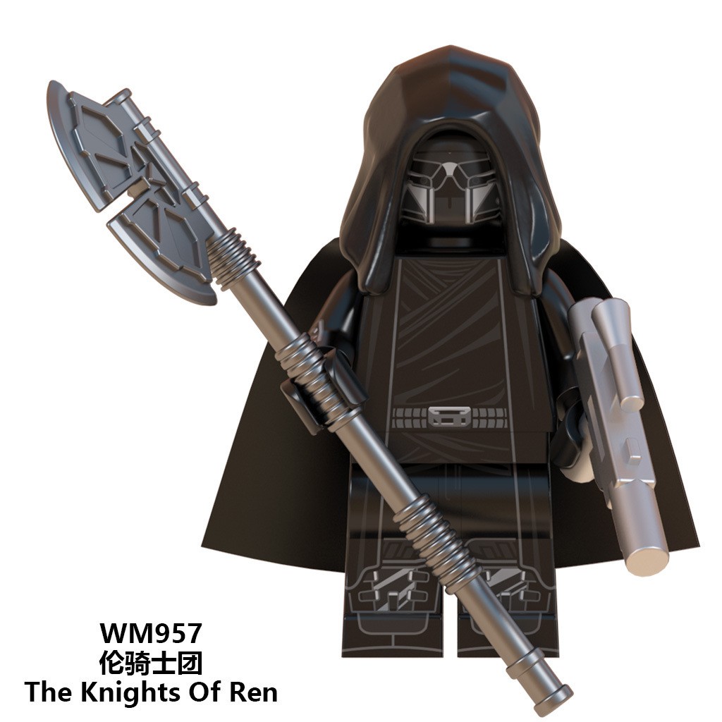 Minifigures Các Mẫu Nhân Vật Knights Of Rent Starkiller Trong Star Wars Mẫu Mới Ra Siêu Đẹp WM6089