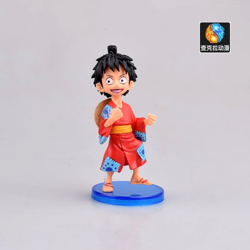 [ 8cm ] Set tượng One Piece ở wano quốc không đóng hộp - Baystore