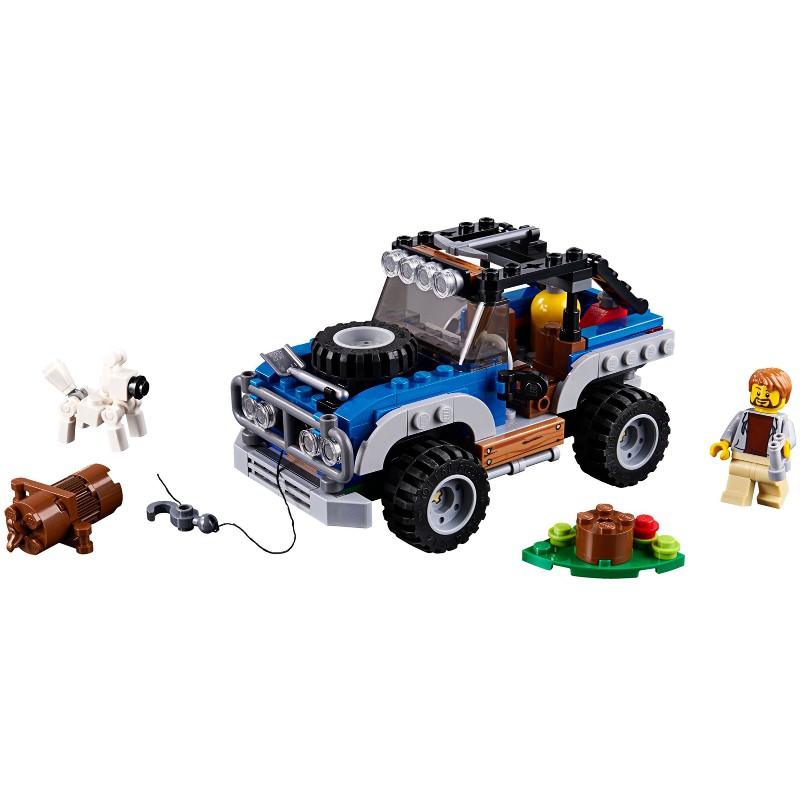 Lego Creator 31075 - Outback Adventures - Bộ xếp hình Lego Xe Jeep vượt địa hình