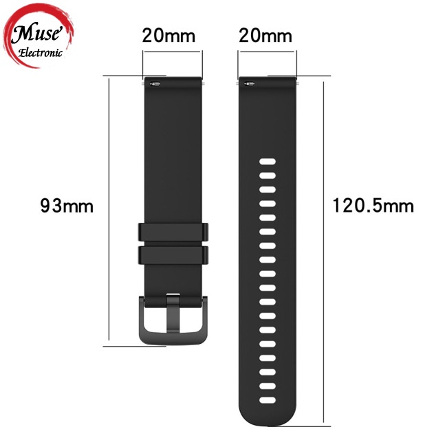 Dây Đeo Đồng Hồ Thông Minh Omega Bằng Sợi Carbon Mềm 20mm