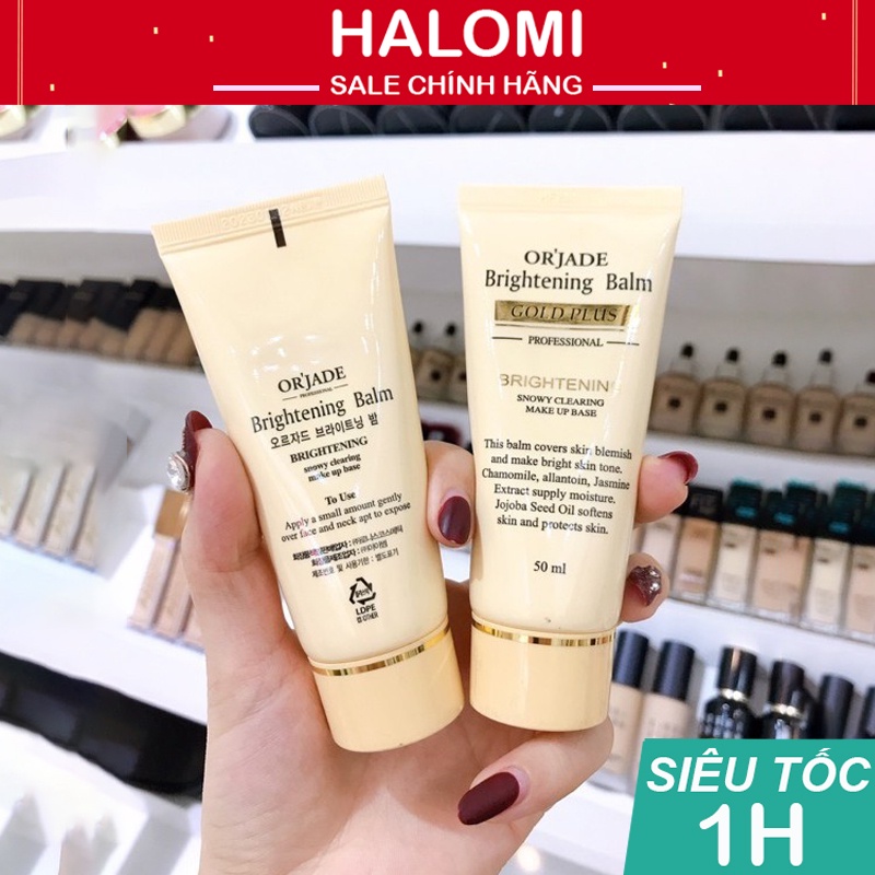 Kem Nền Orjade Gold Plus giúp làm căng bóng mịn da chính hãng